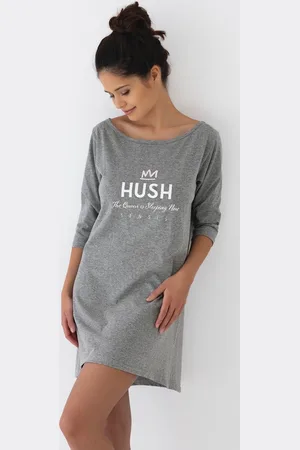 Sensis Šedá noční košilka Hush