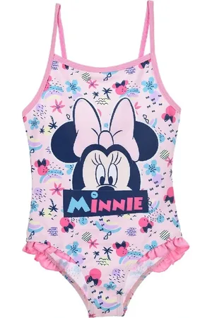 Minnie Světle růžové jednodílné plavky