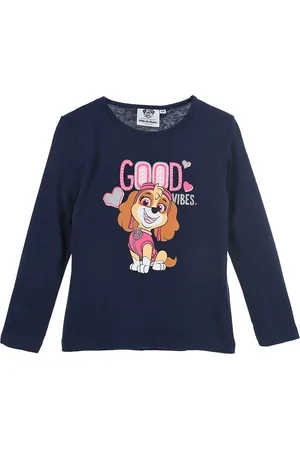 Paw Patrol Tmavě modré tričko s dlouhým rukávem