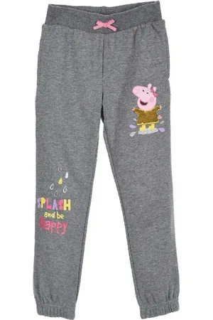 Peppa Pig Prasátko Peppa dívčí šedé tepláky