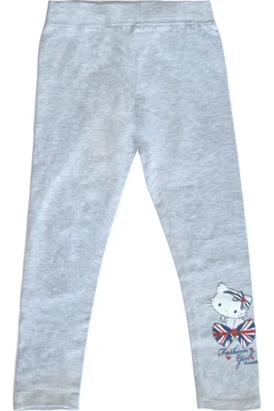 Basics from Amsterdam Šedé dívčí legíny Charmmy Kitty