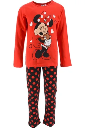 Minnie Červené dívčí pyžamo Disney