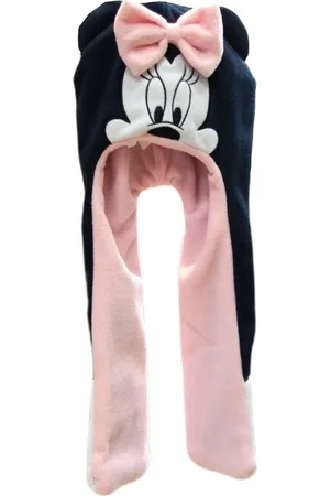 Minnie Disney Černo-růžová čepice