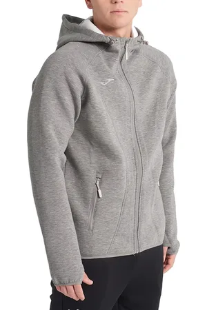 Joma Šedá softshellová mikina Basilea Softshell Hoodie 101028-280