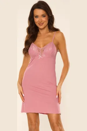 DeLafens Noční košile s krajkou Lilian 752 w/r S-2XL