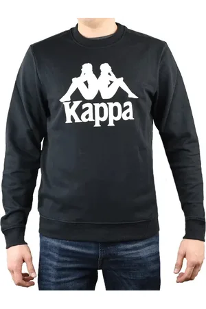 Kappa Černá mikina Sertum RN Sweatshirt 703797-19-4006