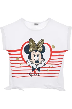 Minnie Bílé dívčí tričko