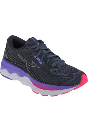 Mizuno Tmavě šedé dámské běžecké tenisky Wave Skyrise 4 J1GD230971