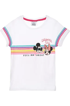 Minnie Disney dívčí bílé tričko