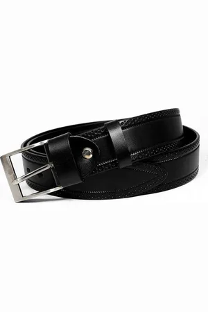 ROVICKY Pánský černý opasek PRS-07-BGE BLACK 95