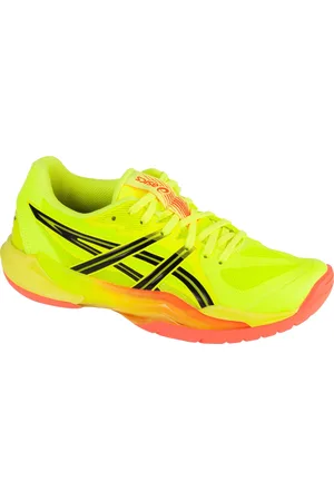 Asics Žluté dámské volejbalové tenisky Powerbreak FF Paris 1072A110-750