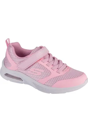 Skechers Světle růžové dívčí tenisky Microspec Max - Racer Gal 303543L-LTPK