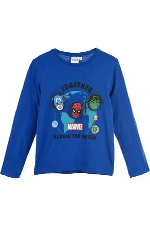 Marvel Modré tričko s dlouhým rukávem