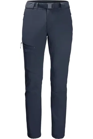 Jack Wolfskin Tmavě modré pánské turistické kalhoty Holdsteig Pants M 1507571-1010