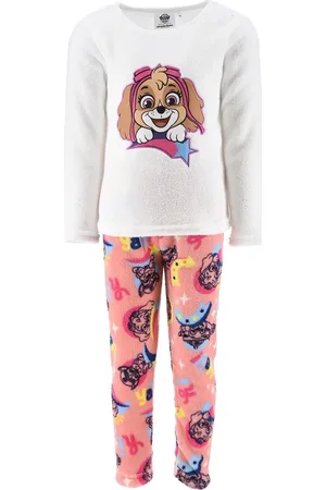 Paw Patrol Růžovo-bílé dívčí pyžamo