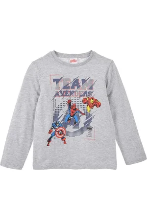Marvel šedé tričko s dlouhým rukávem