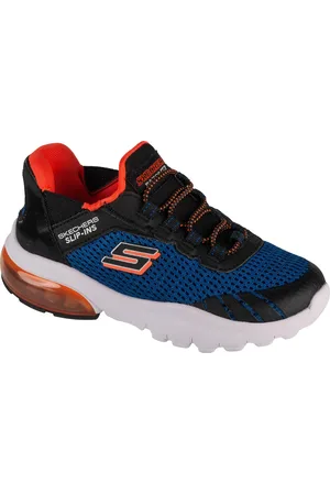 Skechers Tmavě modré chlapecké tenisky Slip-Ins: Razor Air - Hyper-Brisk 403839L-RYBK