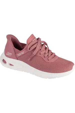 Skechers Tmavě růžové dámské tenisky Slip-Ins Bobs Sport Unity - Pinch Of Luck 117509-BLSH