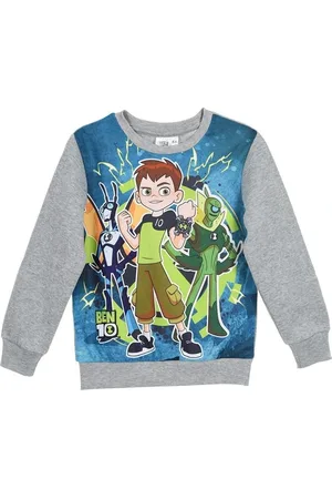 Basics from Amsterdam Ben 10 šedá chlapecká mikina s potiskem