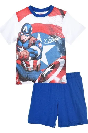 Marvel Marvel Captain America modré chlapecké pyžamo