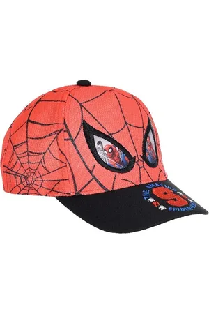 SPIDERMAN Červeno-černá chlapecká kšiltovka Spider-Man