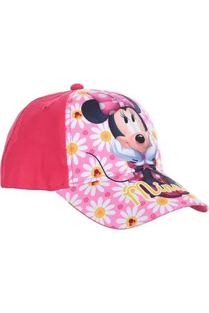Minnie Tmavě růžová kšiltovka s potiskem