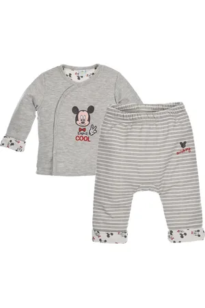 Mickey Mouse Disney Baby šedý chlapecký set