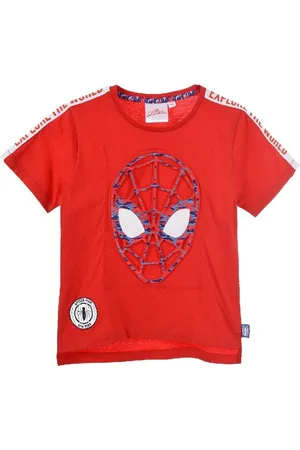 SPIDERMAN Červené chlapecké tričko Marvel Spider-Man