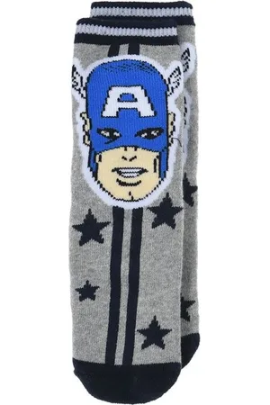 Marvel Šedé chlapecké ponožky Captain America