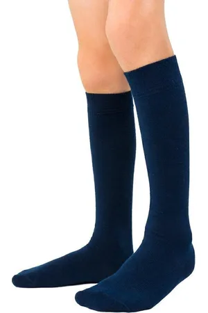 Steven Tmavě modré podkolenky pro děti Art. 072 YJ004, NAVY BLUE