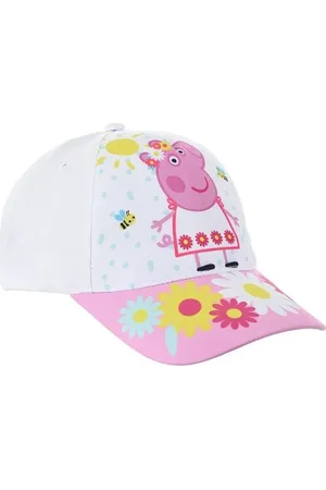 Peppa Pig Bílo-růžová dívčí kšiltovka