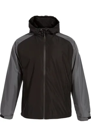 Joma Černo-šedá pánská větrová bunda Explorer Rain Jacket 103014-110