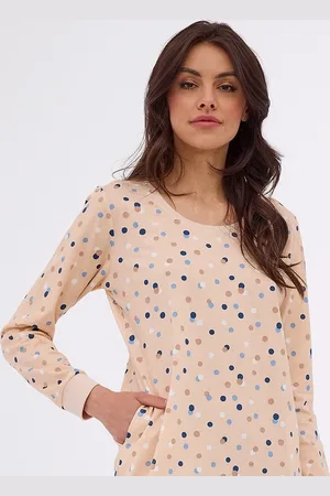 Cornette Béžová košile s puntíky Maya 2 652/382 Maya 2 dł/r M-2XL