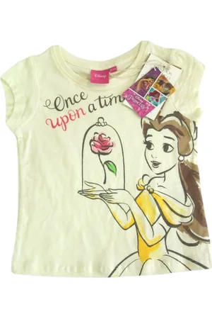 Princess Disney Bella smetanové dívčí tričko s potiskem