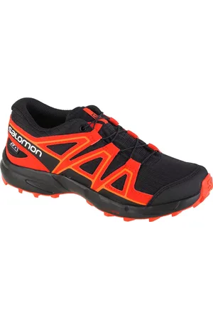Salomon Černo-oranžové sportovní tenisky Speedcross CSWP J 471234