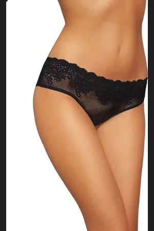 Gabidar Síťované kalhotky s krajkou 175 S-XL