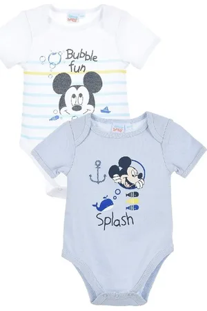 Mickey Mouse Sada 2 ks chlapeckých body