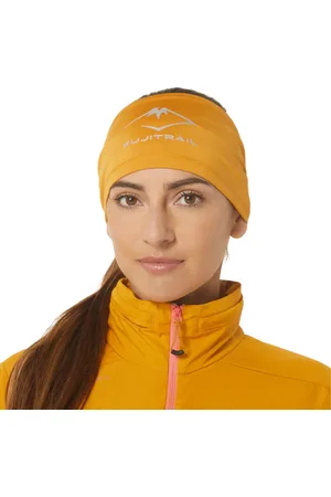 Asics Hořčicová čelenka Fujitrail Headband 3013A874-800