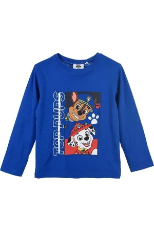 Paw Patrol Modré tričko s dlouhým rukávem
