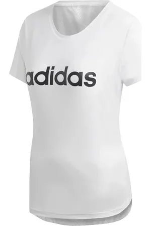 adidas Bílé dámské tričko Design 2 Move Logo Tee DU2080