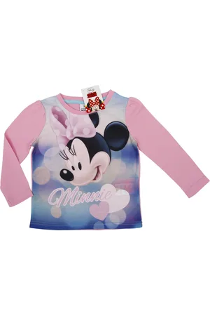 Minnie Dívčí růžové tričko Minnie