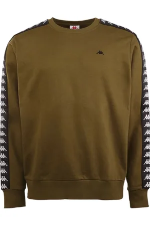 Kappa Khaki pánská mikina Lasse Sweatshirt 312008-18-0523