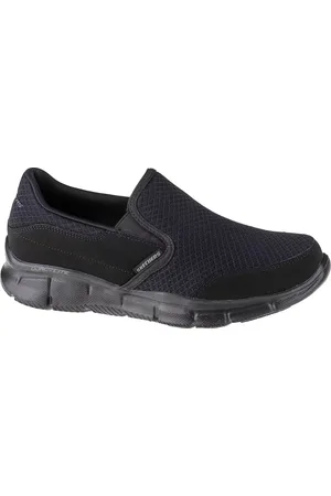 Skechers Černé pánské slip on tenisky Equalizer 51361-BBK