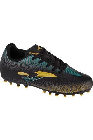 Joma Černo-žluté kopačky Evolution Jr 2401 AG EVJW2401AG
