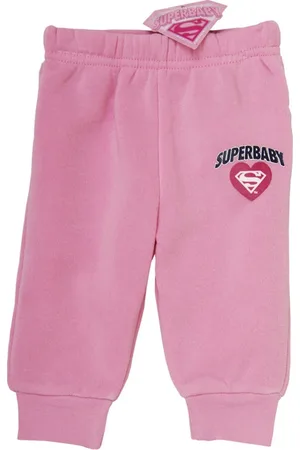 Basics from Amsterdam Super Baby růžové dívčí tepláky