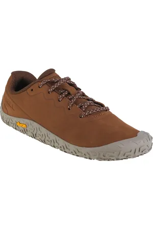 Merrell Hnědé kožené boty Vapor Glove 6 LTR J067890