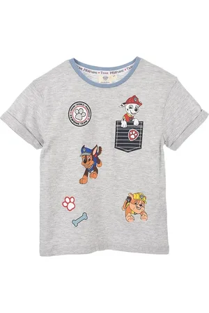 Paw Patrol Chlapecké šedé tričko