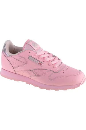 Reebok Světle růžové dívčí tenisky Classic Leather BD5898