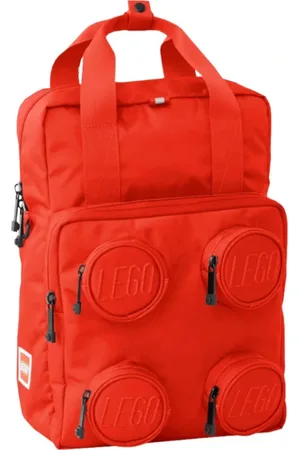 LEGO Wear Červený batoh Brick 2x2 Backpack 20205-0021