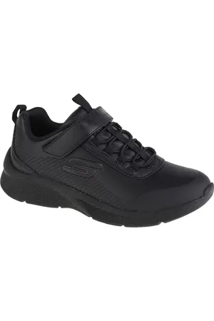 Skechers Černé chlapecké tenisky Microspec-Classmate 302607L-BBK